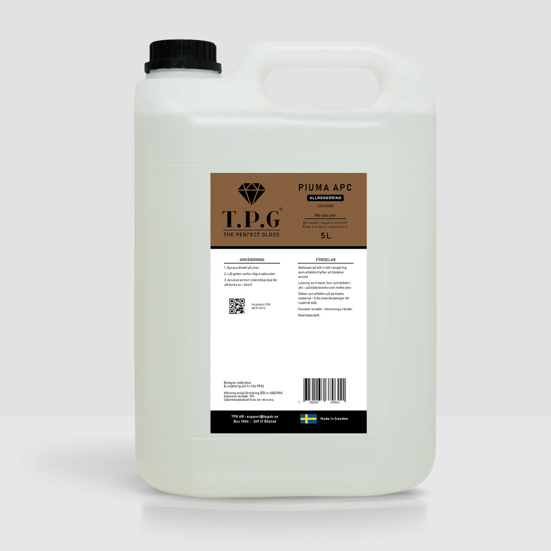 Piuma APC – Allrengöring | 5 liter