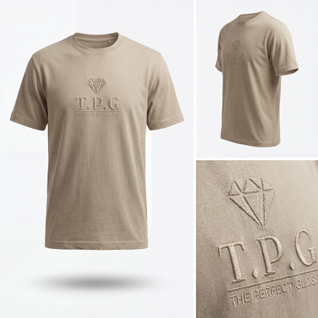 Beige T-shirt | ton-i-ton brodyr