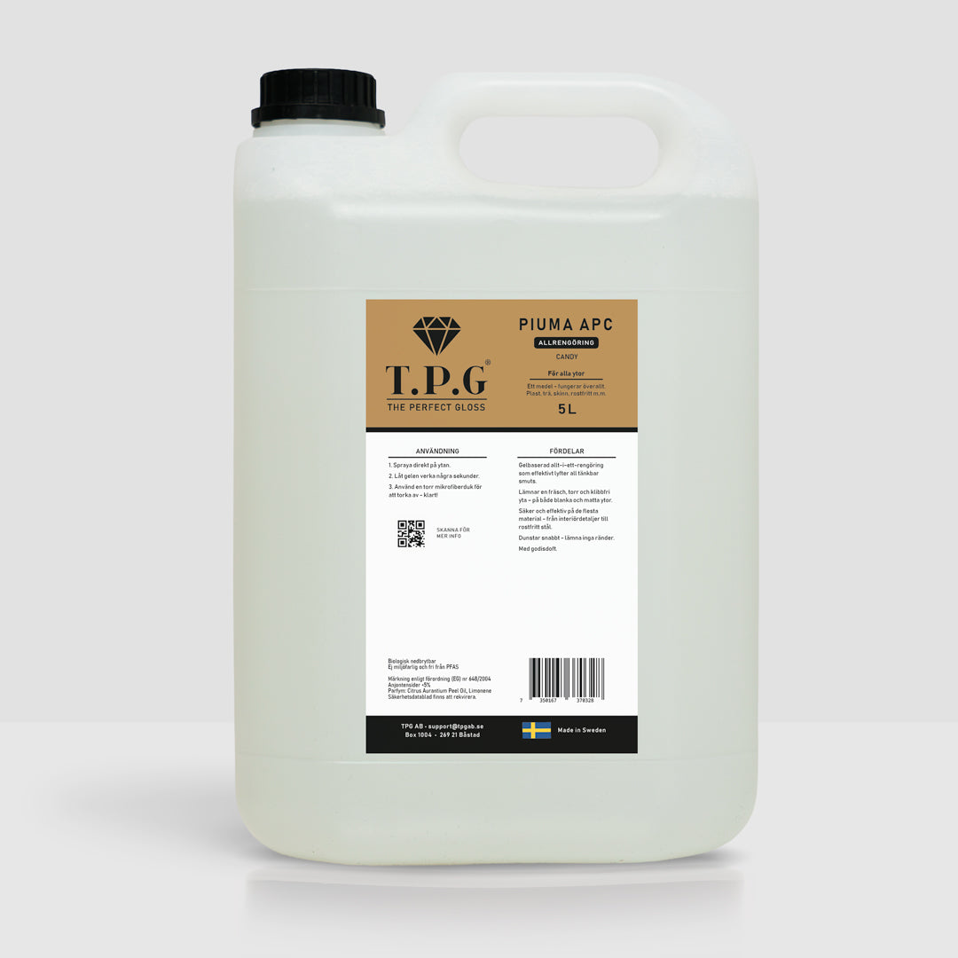 Piuma APC – Allrengöring | 5 liter