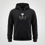Hoodie TPG Svart | Beige brodyr