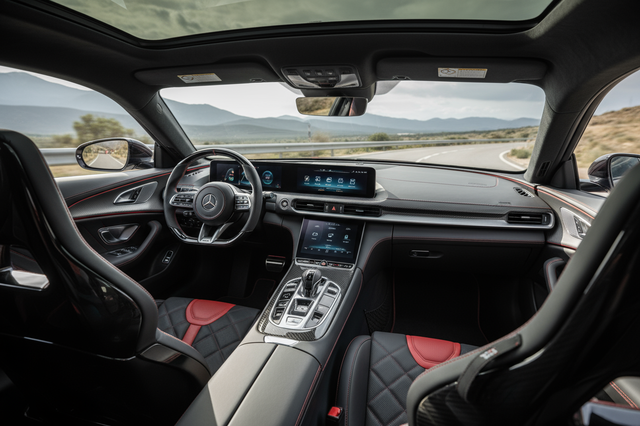 interior sports car wide